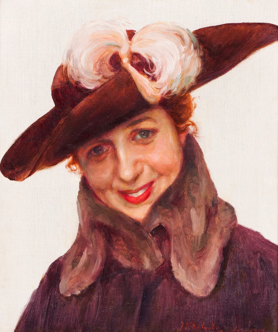 Veloso Salgado - Ritratto di Gentildonna